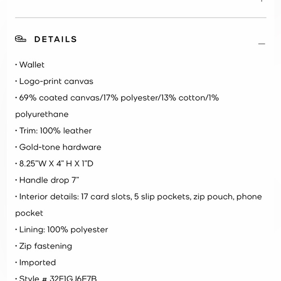 ⭐️ Authentic Michael Kors Large Logo Continental Wallet ⭐️ - Picture 5 of 6